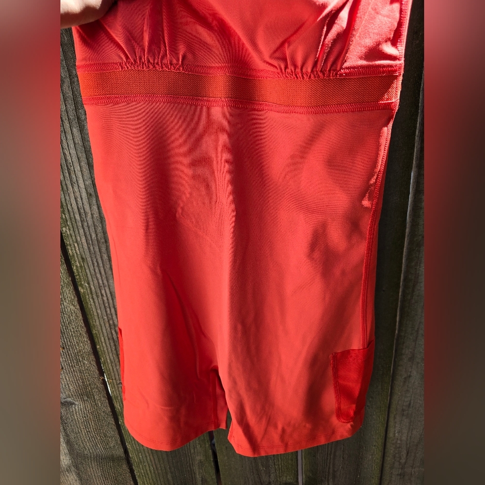 NWT Girlfriend Collective One Shoulder Dress - Picture 4 of 4